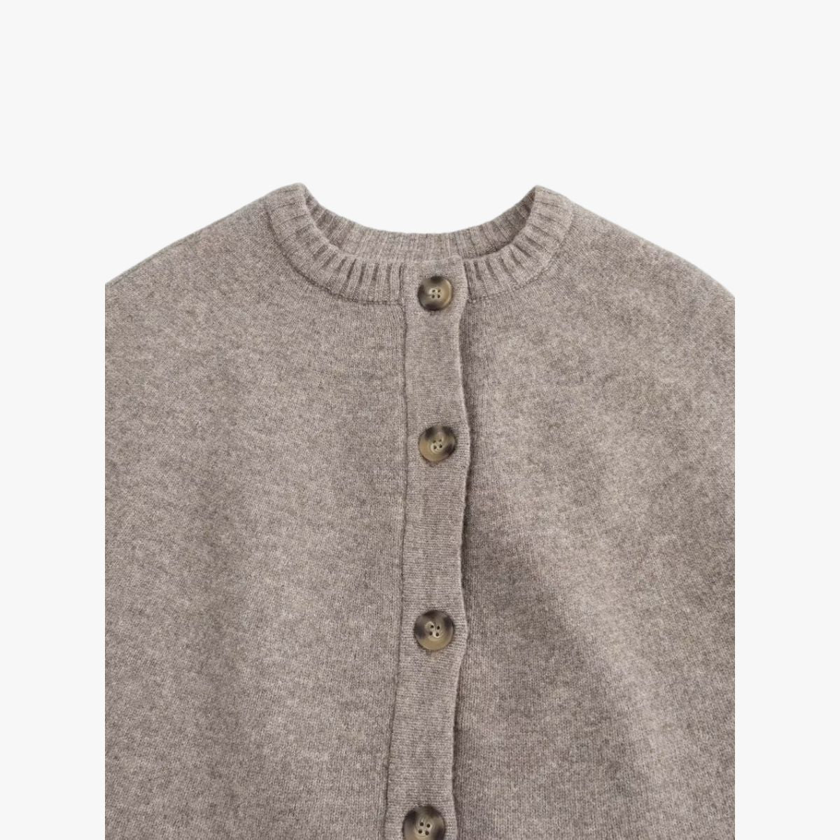 Raisa | Women’s Button Front Short Cape Cardigan