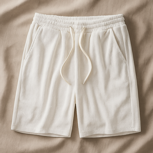 Tenley | Men’s Waffle Knit Drawstring Shorts