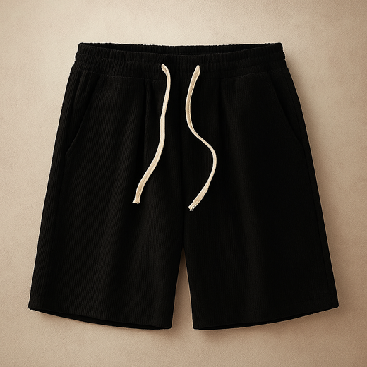 Tenley | Men’s Waffle Knit Drawstring Shorts