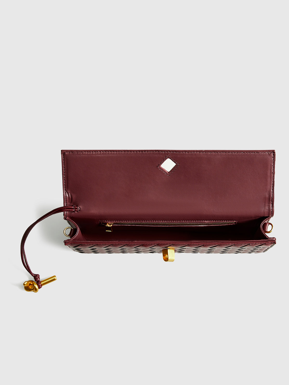 Oprah | Women’s Woven Flap Clutch & Shoulder Bag