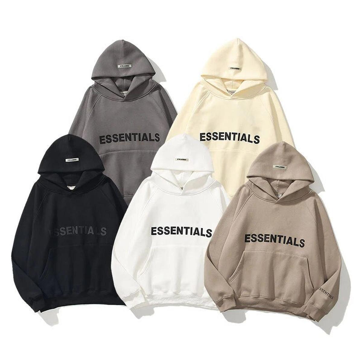 Essentials Everyday Hoodie | Casual Pullover Sweatshirt with Kangaroo Pocket