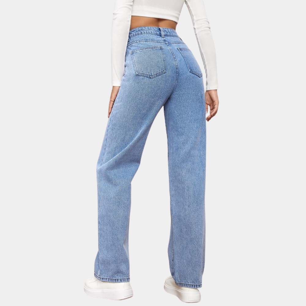 Jase | Women’s High-Waisted Straight Leg Jeans