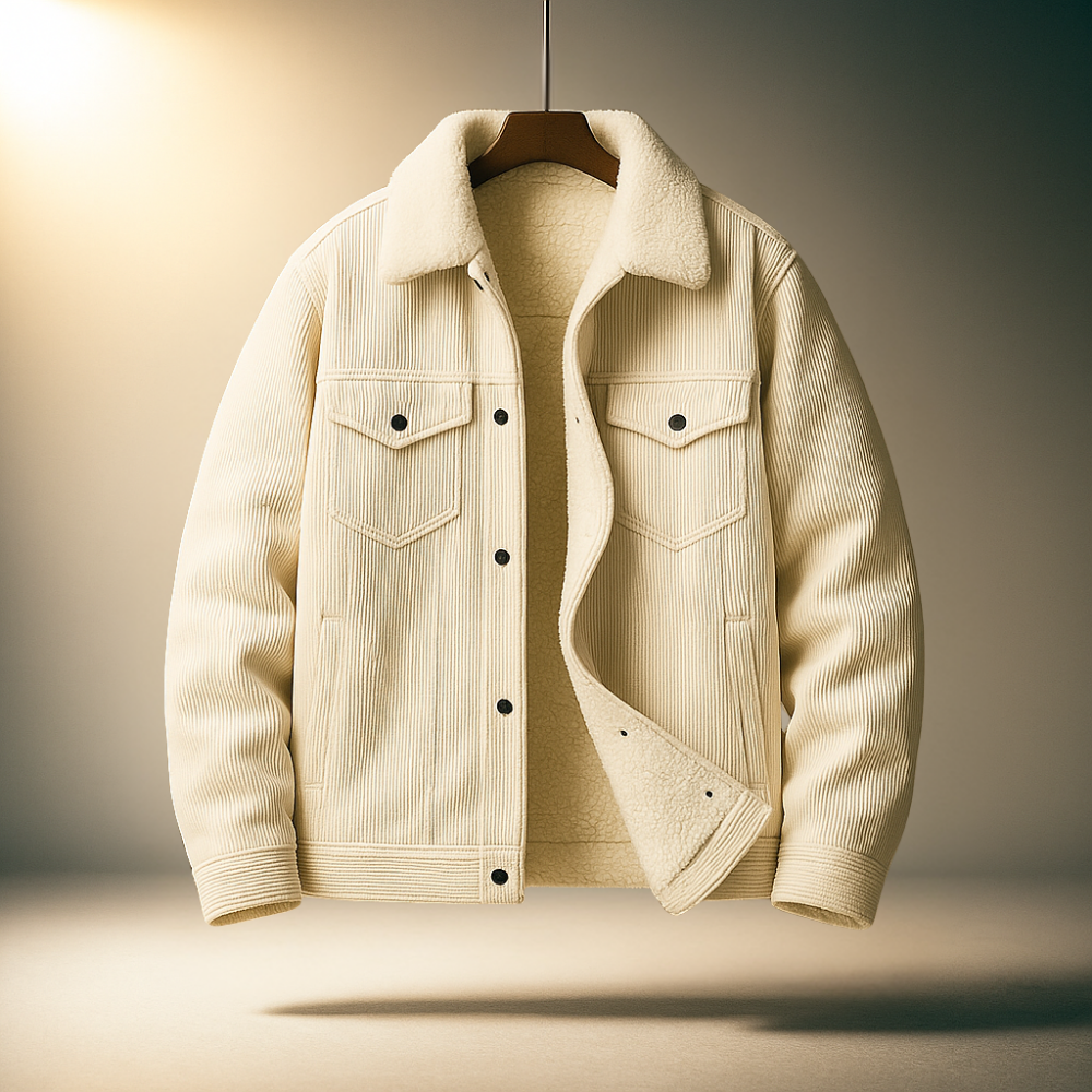 Gadiel | Men’s Corduroy Fleece-Lined Jacket
