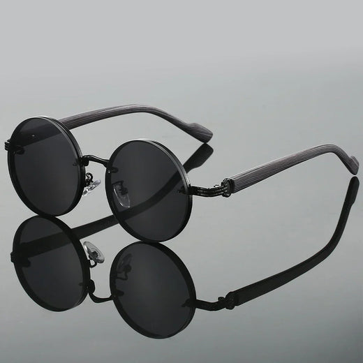 Limo | Men’s Retro Circular Gradient Sunglasses