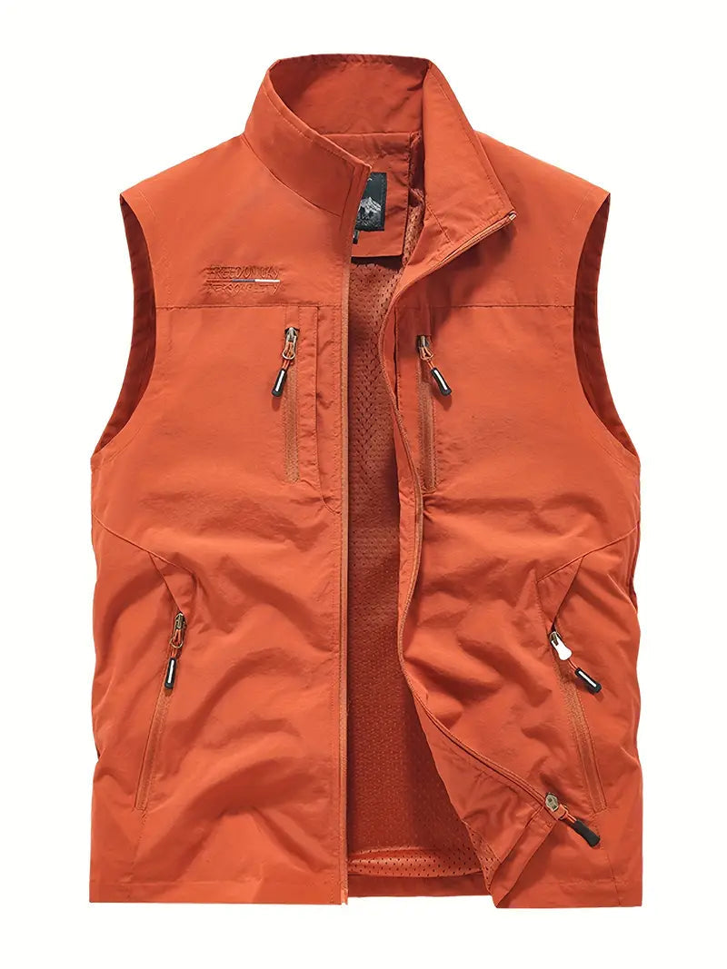 Tyro | Men’s Breathable Cargo Bodywarmer Vest