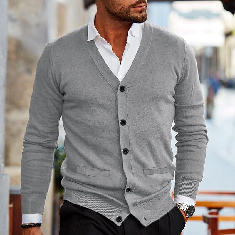 Stefan | Men’s Casual Knit Cardigan
