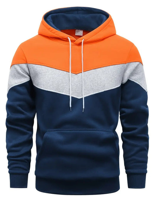 Trevor | Men’s Color Block Graphic Hoodie