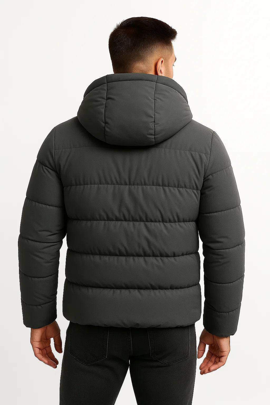 Mark | Men’s Insulated Puffer Jacket | Hooded Winter Outerwear