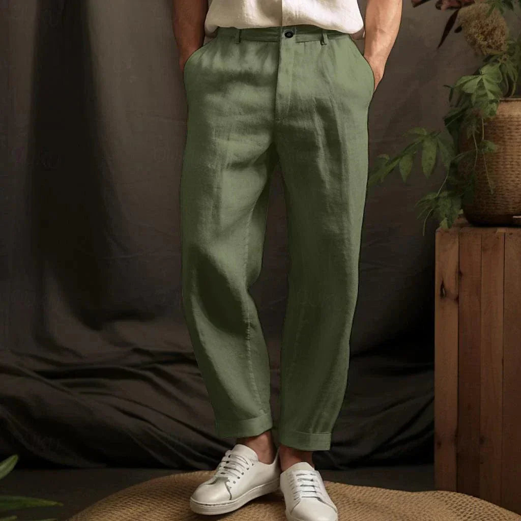Lennox | Men’s Casual Linen Pants