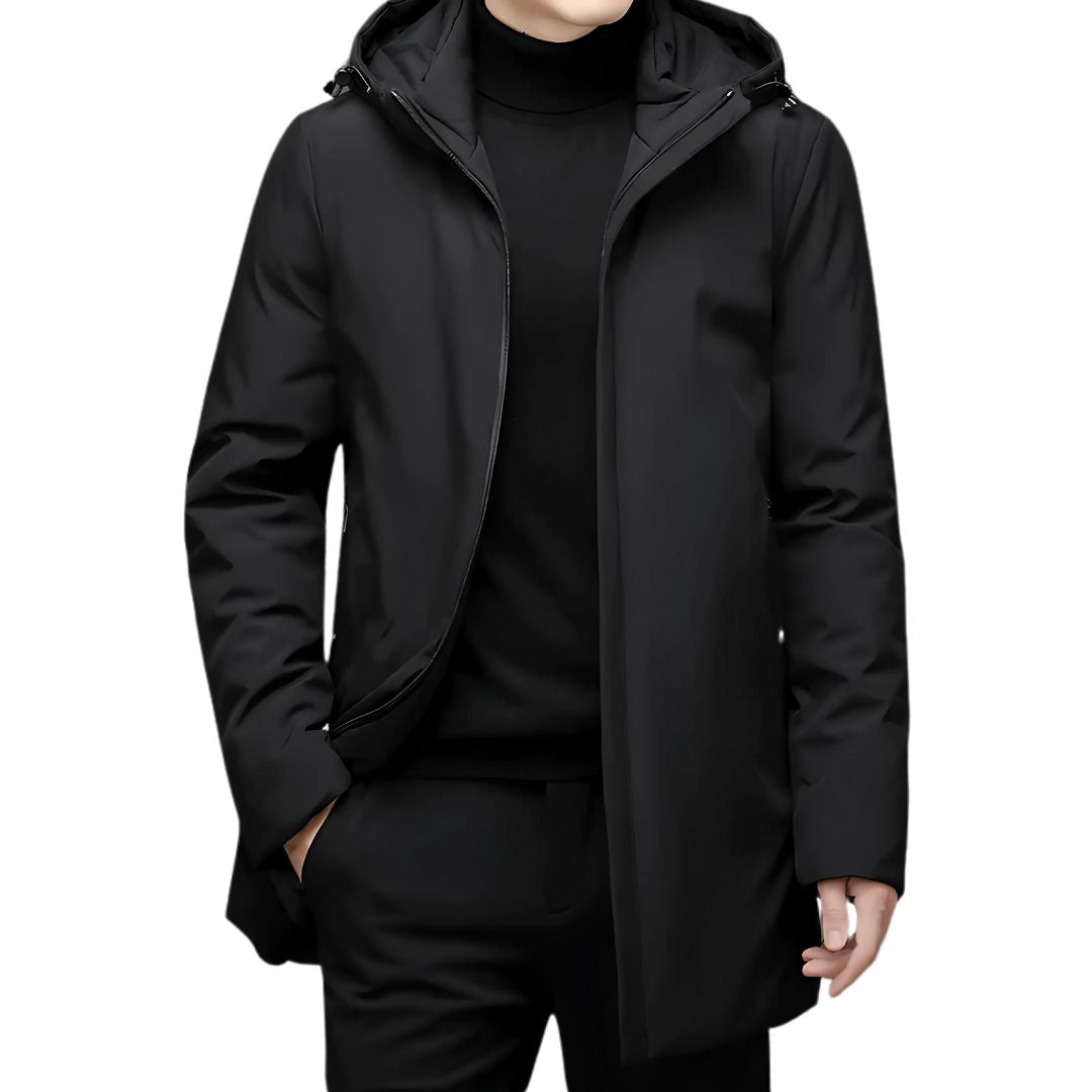 Sanjo | Men’s Stylish Long Jacket with Insulating Lining