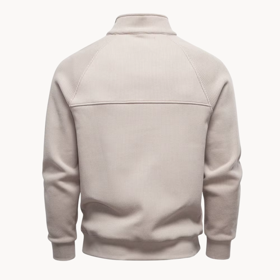 Bernard | Men’s Quarter Zip Pullover Sweater