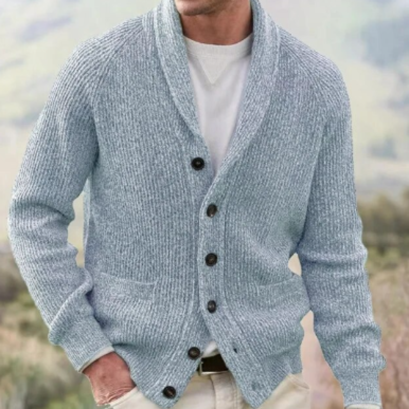 Eldric | Men’s Vintage Wool V-Neck Vest