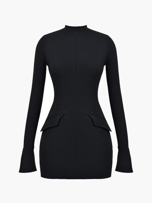 Raina | Women’s Navy Bodycon Mini Dress