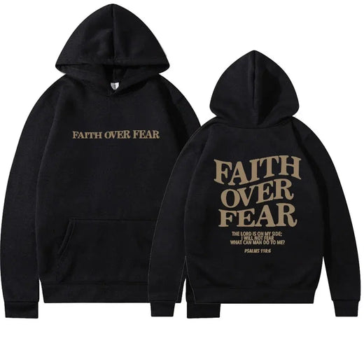 Mirane | Unisex Faith Over Fear Graphic Hoodie