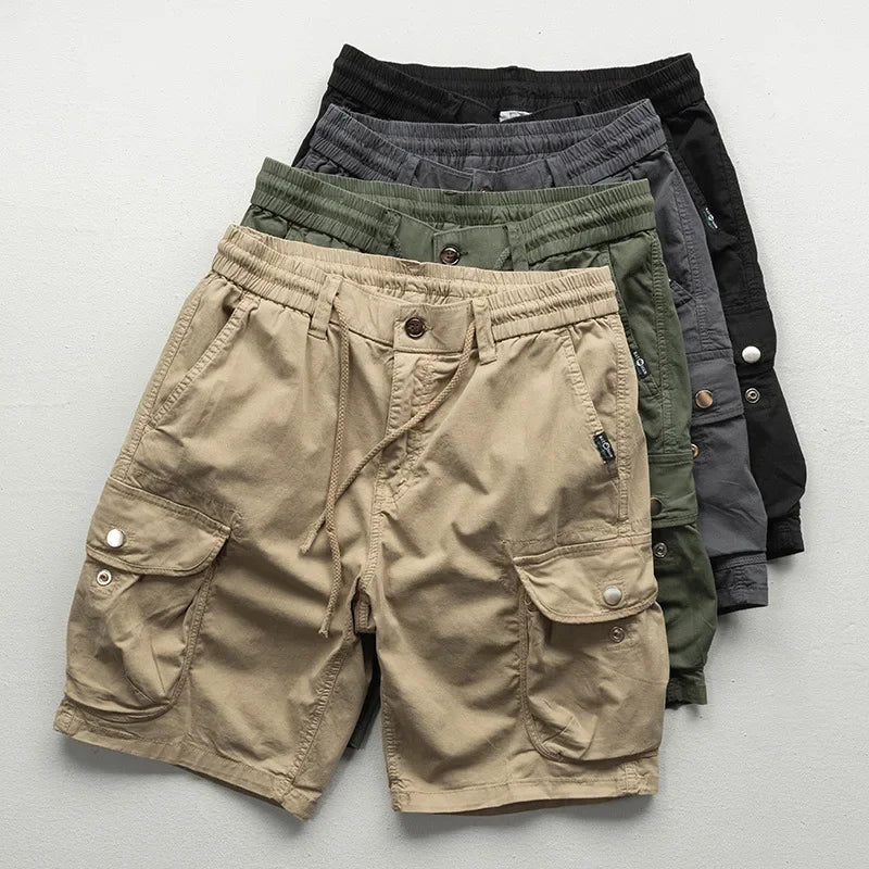 Jaxton | Men’s Relaxed Cotton Cargo Shorts