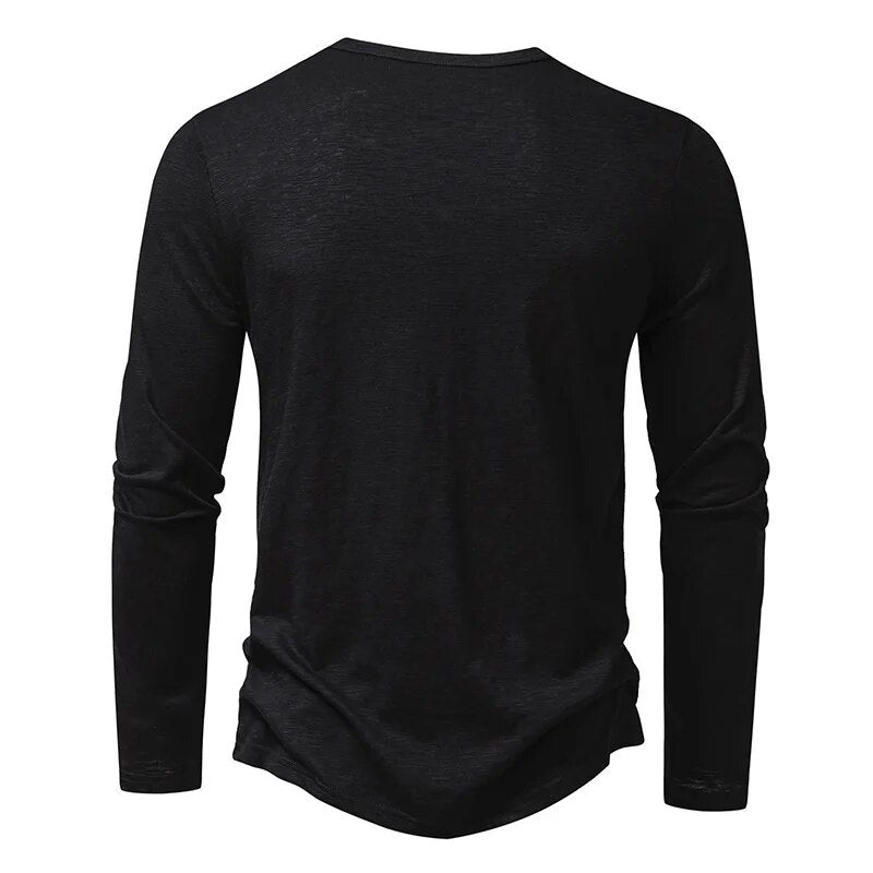 Henley | Men’s Cotton Henley Shirt