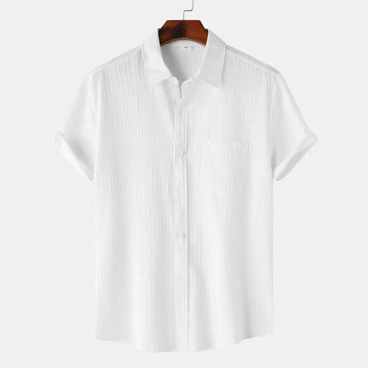 Genaro | Men’s Summer Linen-Cotton Shirt