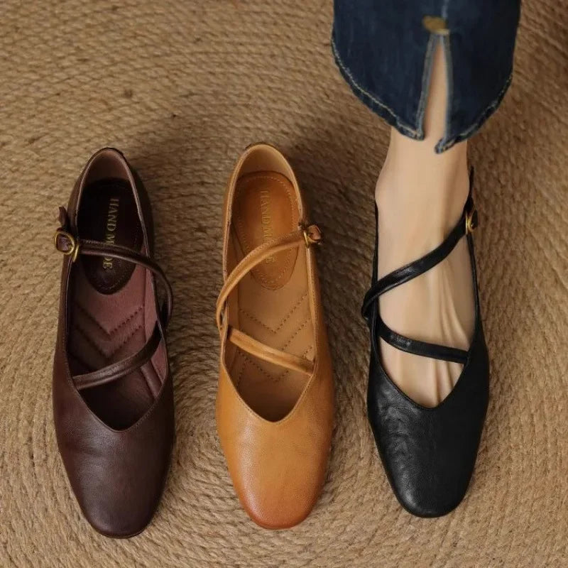 Neva | Women’s Leather Flats