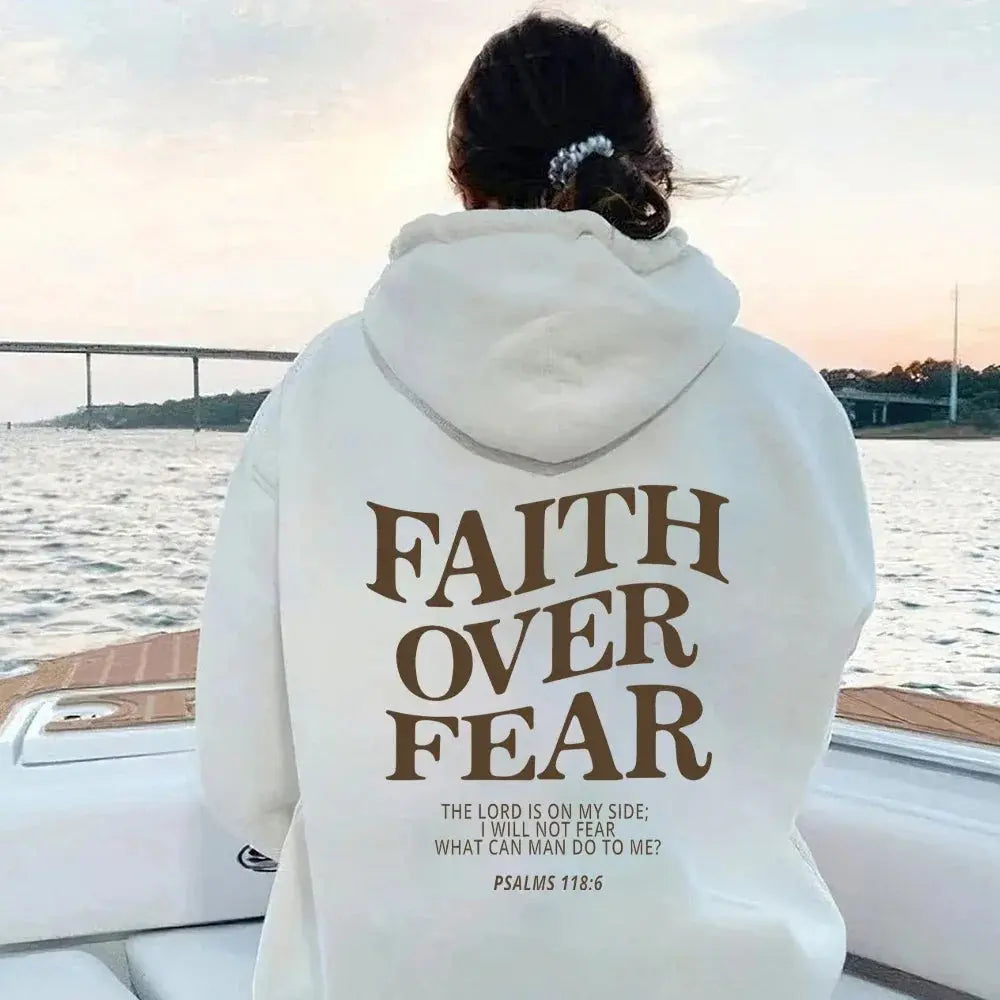 Mirane | Unisex Faith Over Fear Graphic Hoodie