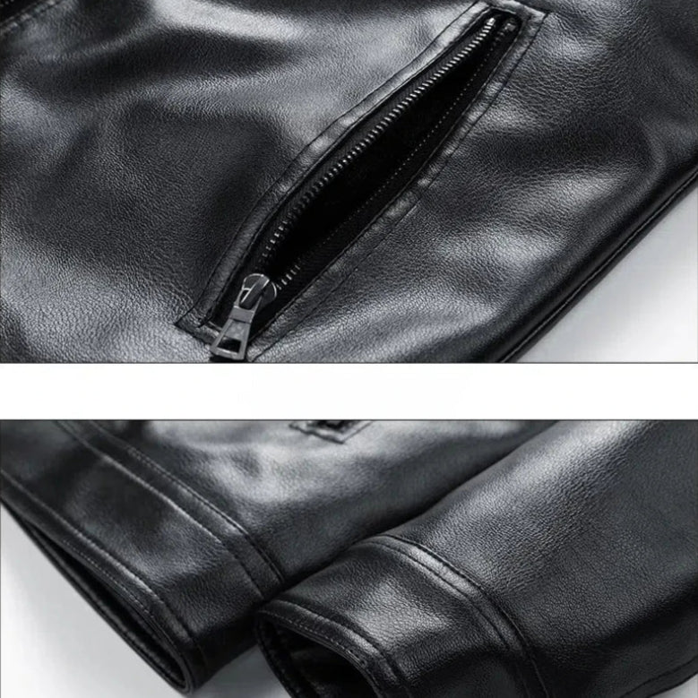 Nonie | Women’s Vegan Leather Bomber Jacket