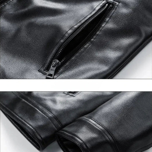 Nonie | Women’s Vegan Leather Bomber Jacket