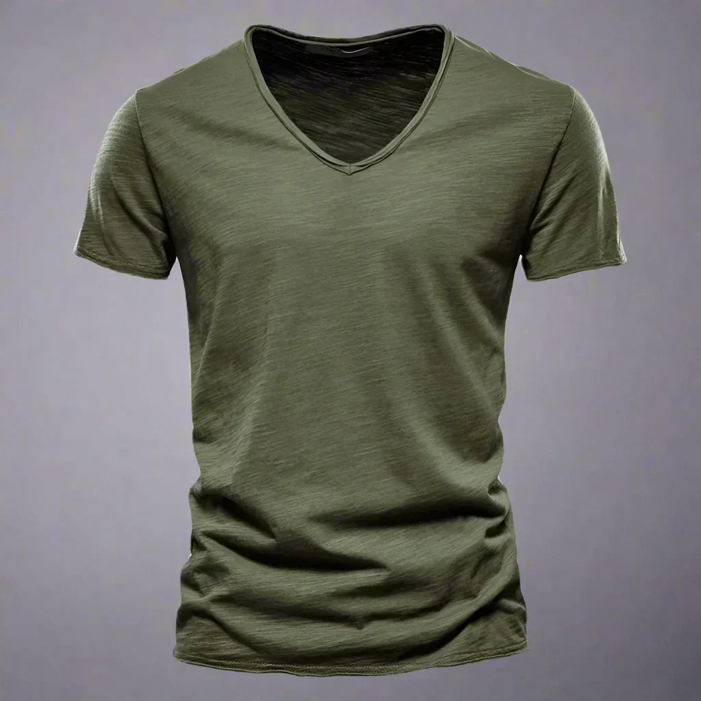Winslow | Men’s 100% Cotton V-Neck Shirt