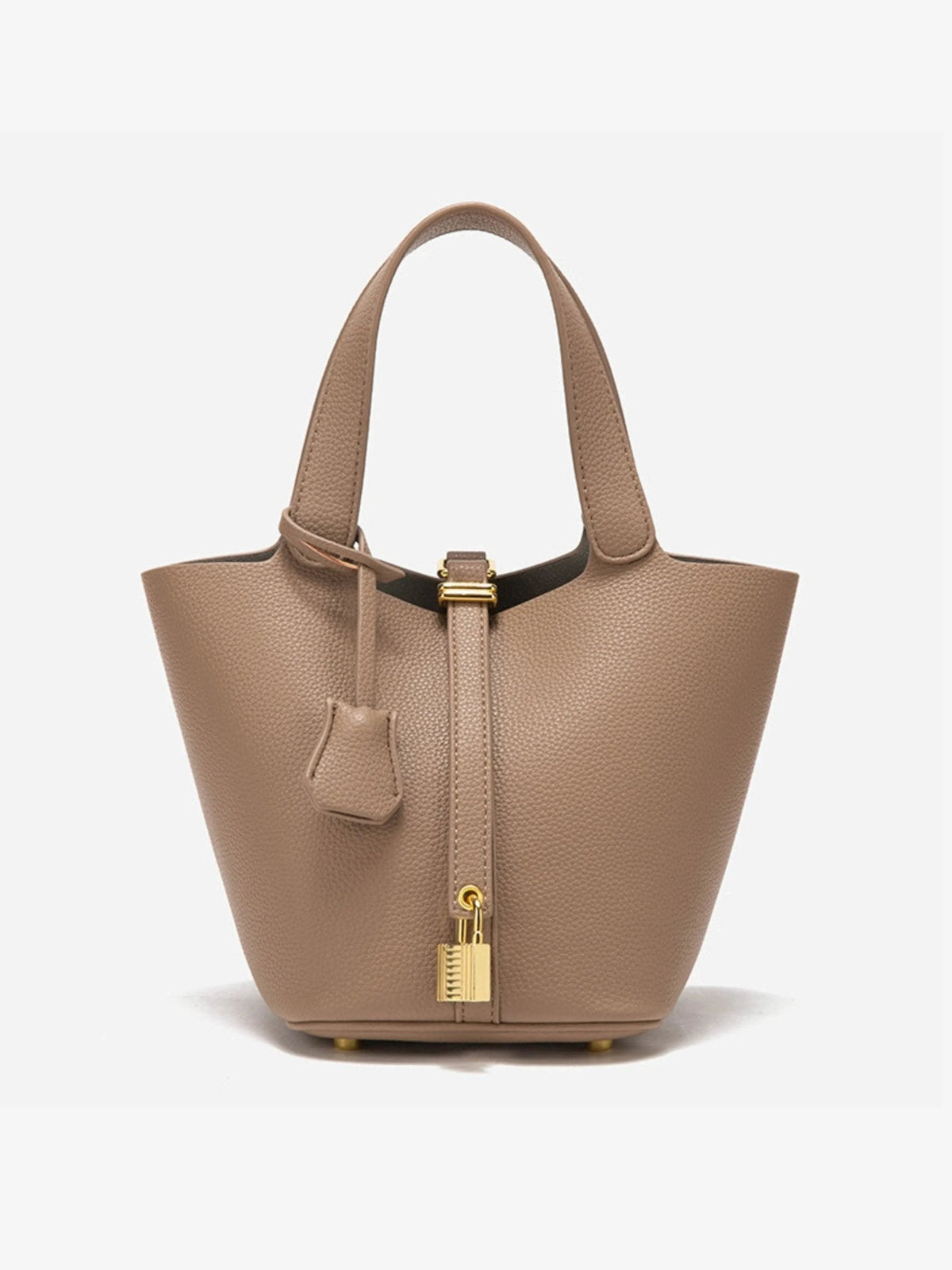 Syrah | Women’s Structured Leather Bucket Bag