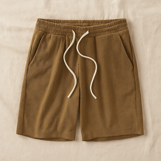 Tenley | Men’s Waffle Knit Drawstring Shorts