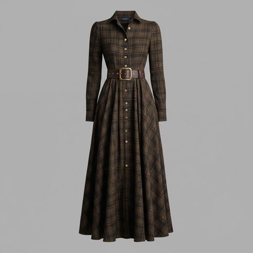 Jannali | Women's Long Sleeve Maxi Dress for Casual & Formal Wear