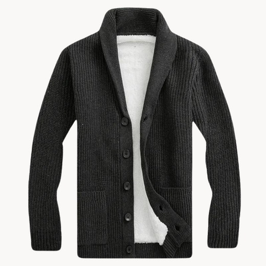 Alira | Women’s Fleece Shawl Collar Cardigan