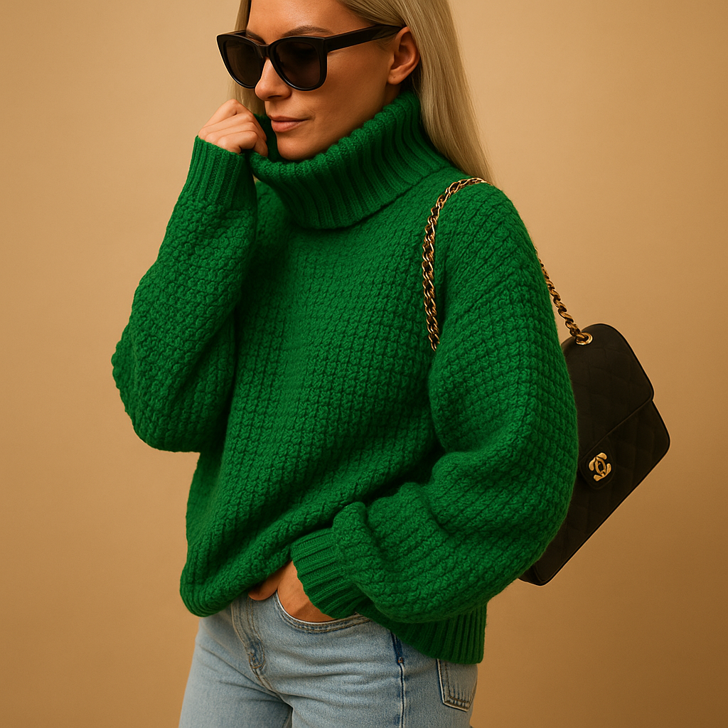 Tine | Women’s Knitted Crop Sweater