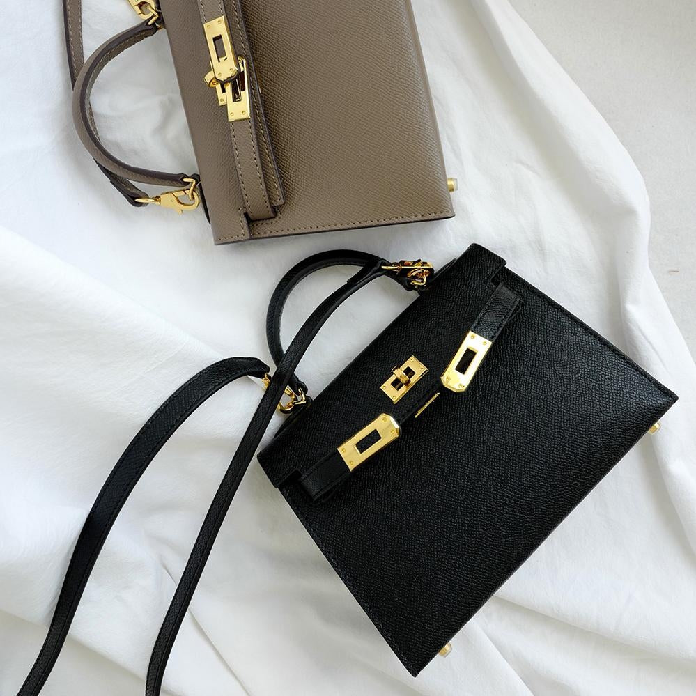 Marcie | Women’s Structured Leather Top Handle Handbag