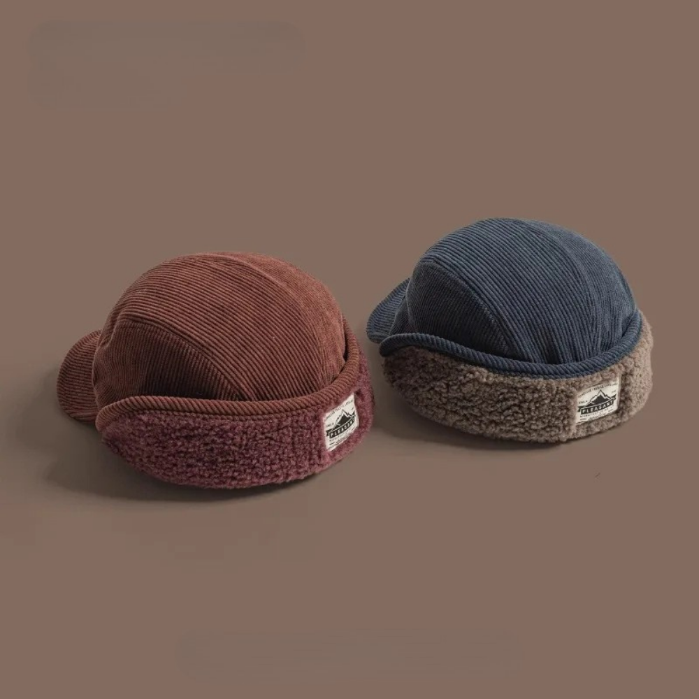 Noelito | Men’s Corduroy Fleece Winter Hat