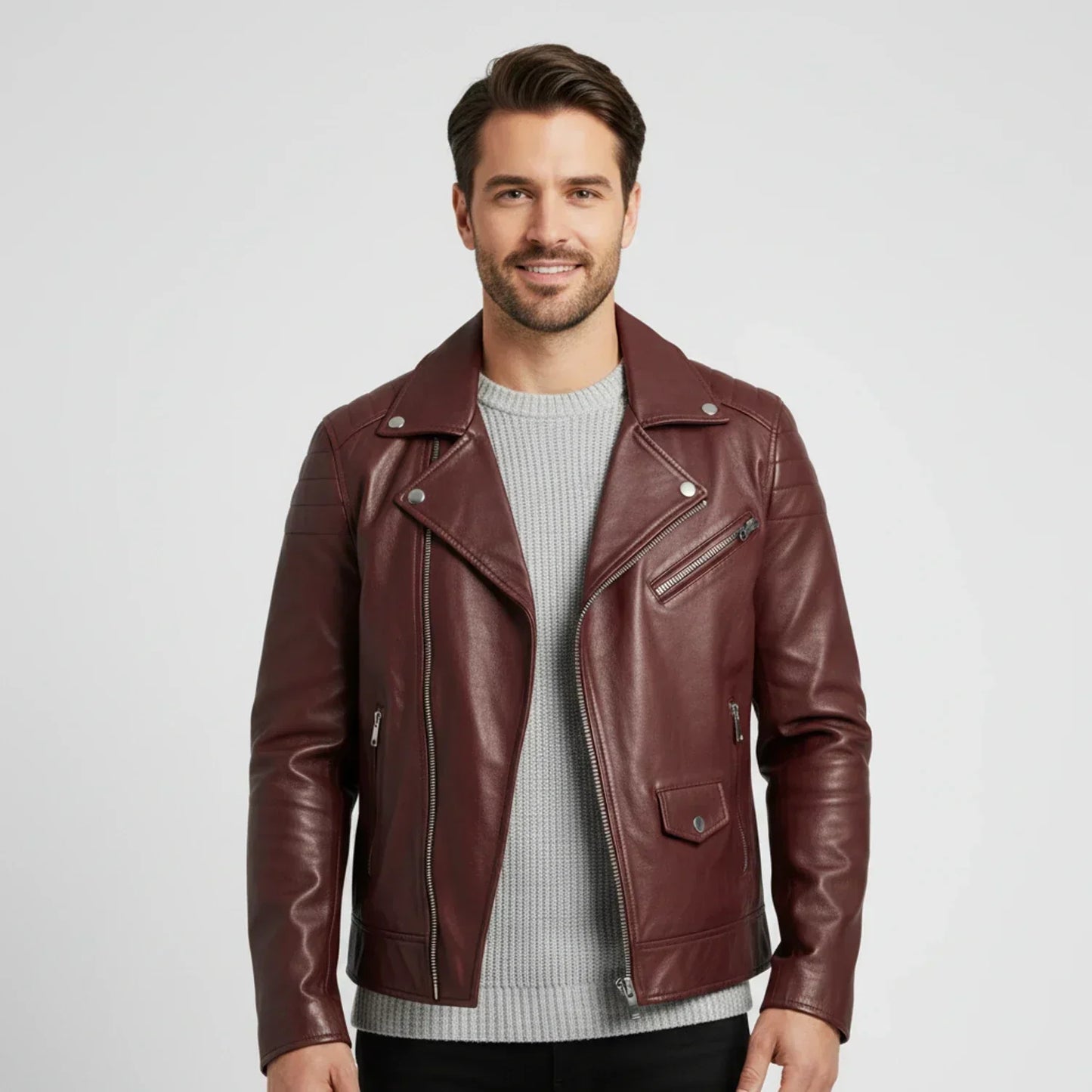 Ravenna | Women’s Leather Biker Jacket