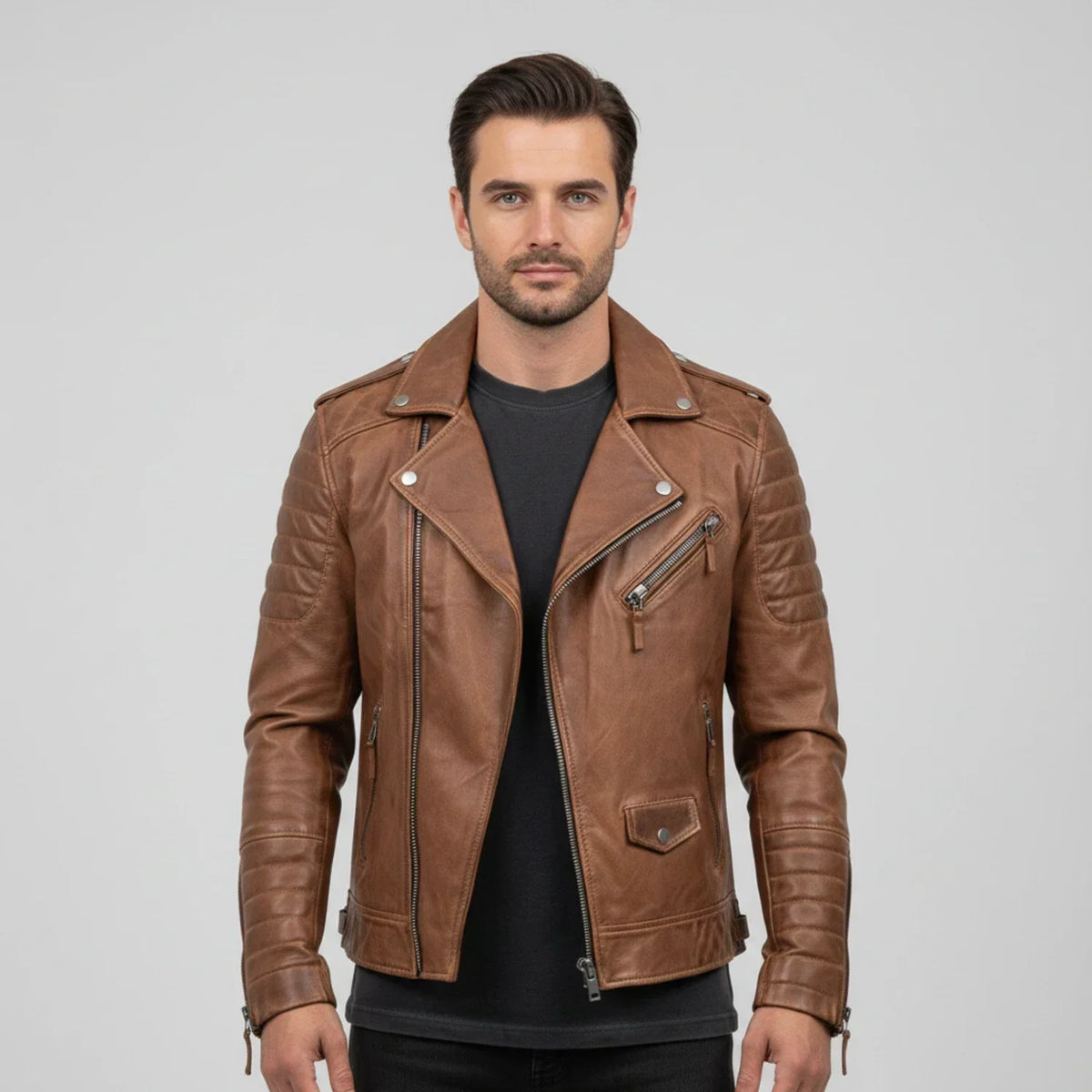 Ravenna | Women’s Leather Biker Jacket