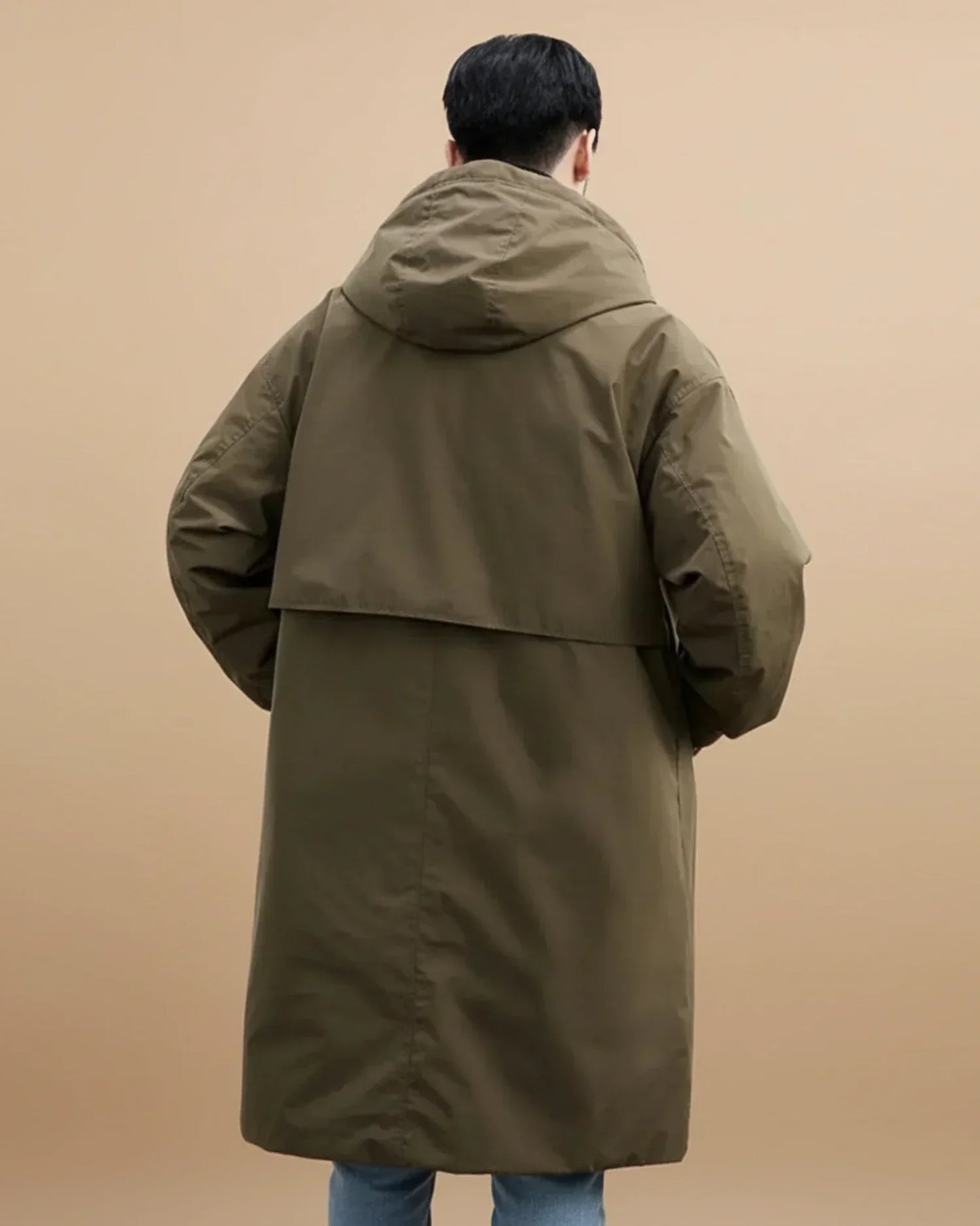 Novera | Men’s Hooded Long Waterproof Coat