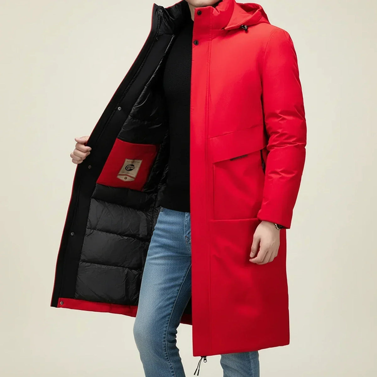 Covery | Men’s Hooded Padded Parka