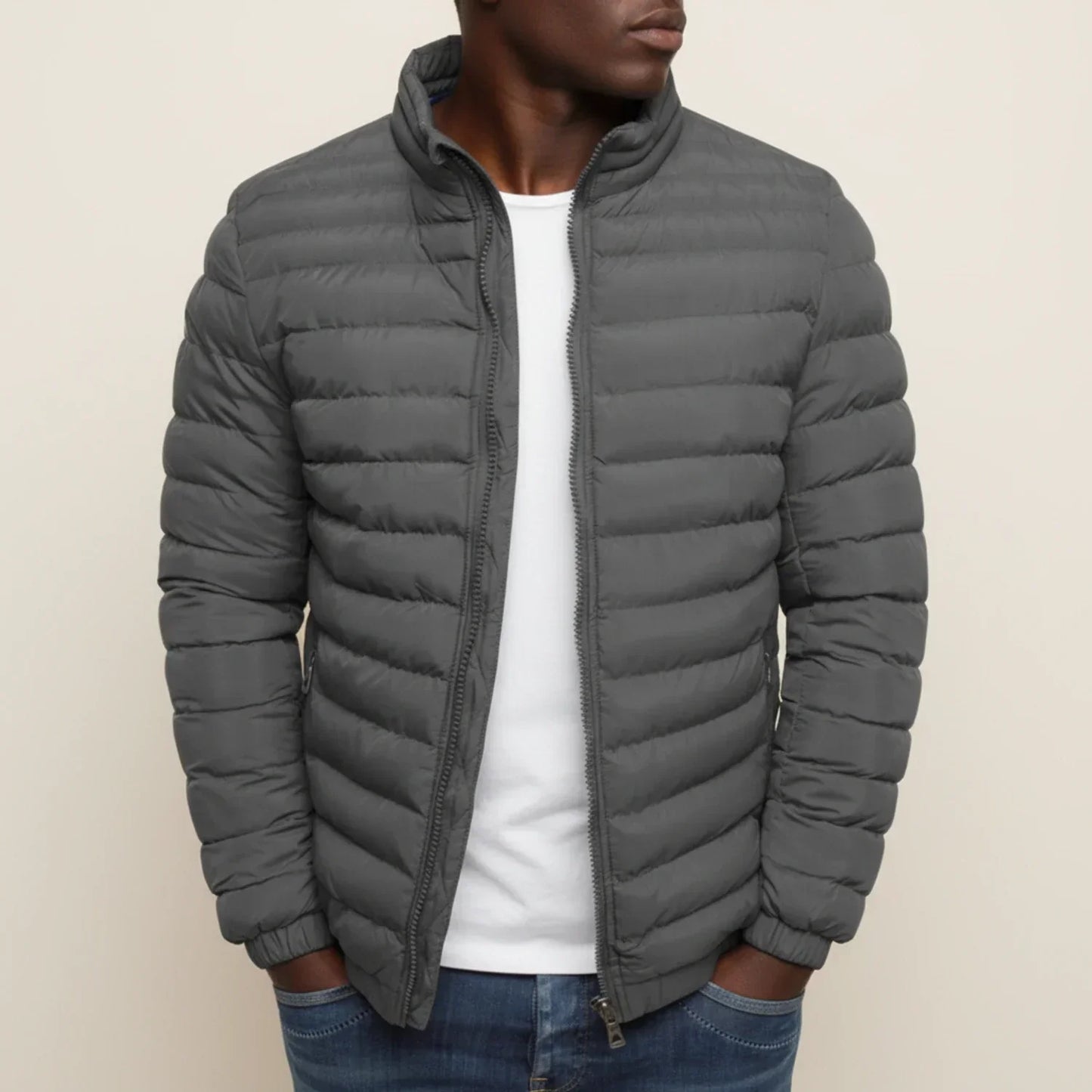 Khiroe | Men’s Lightweight Quilted Puffer Jacket