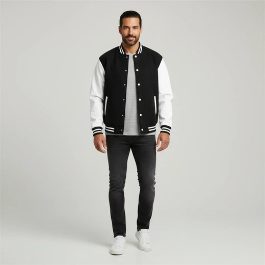 Larrison | Men’s Varsity Color Block Jacket