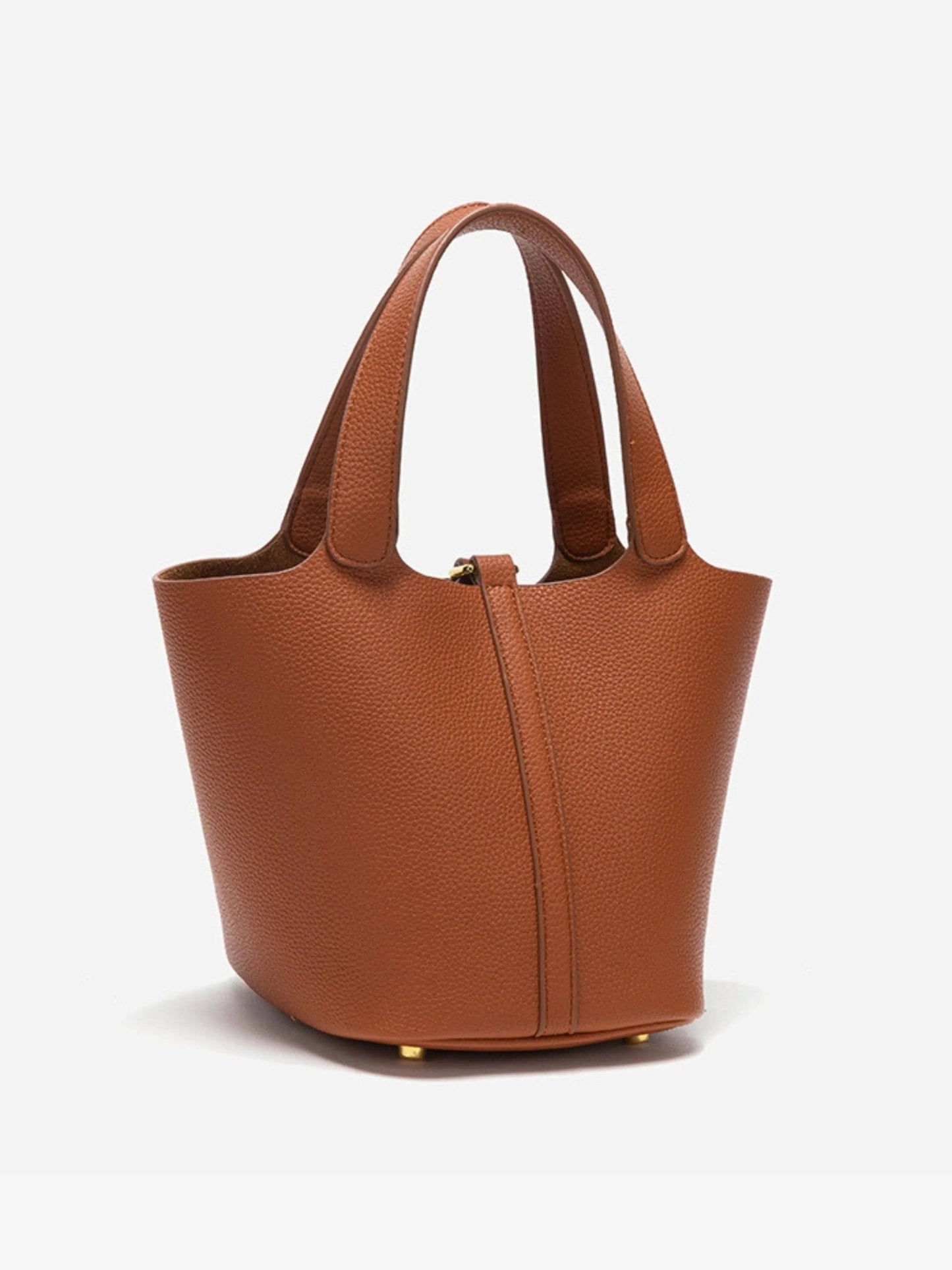 Syrah | Women’s Structured Leather Bucket Bag