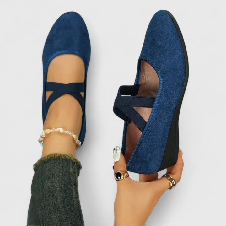 Gracelyn | Women’s Orthopedic Mary Jane Wedge Shoes