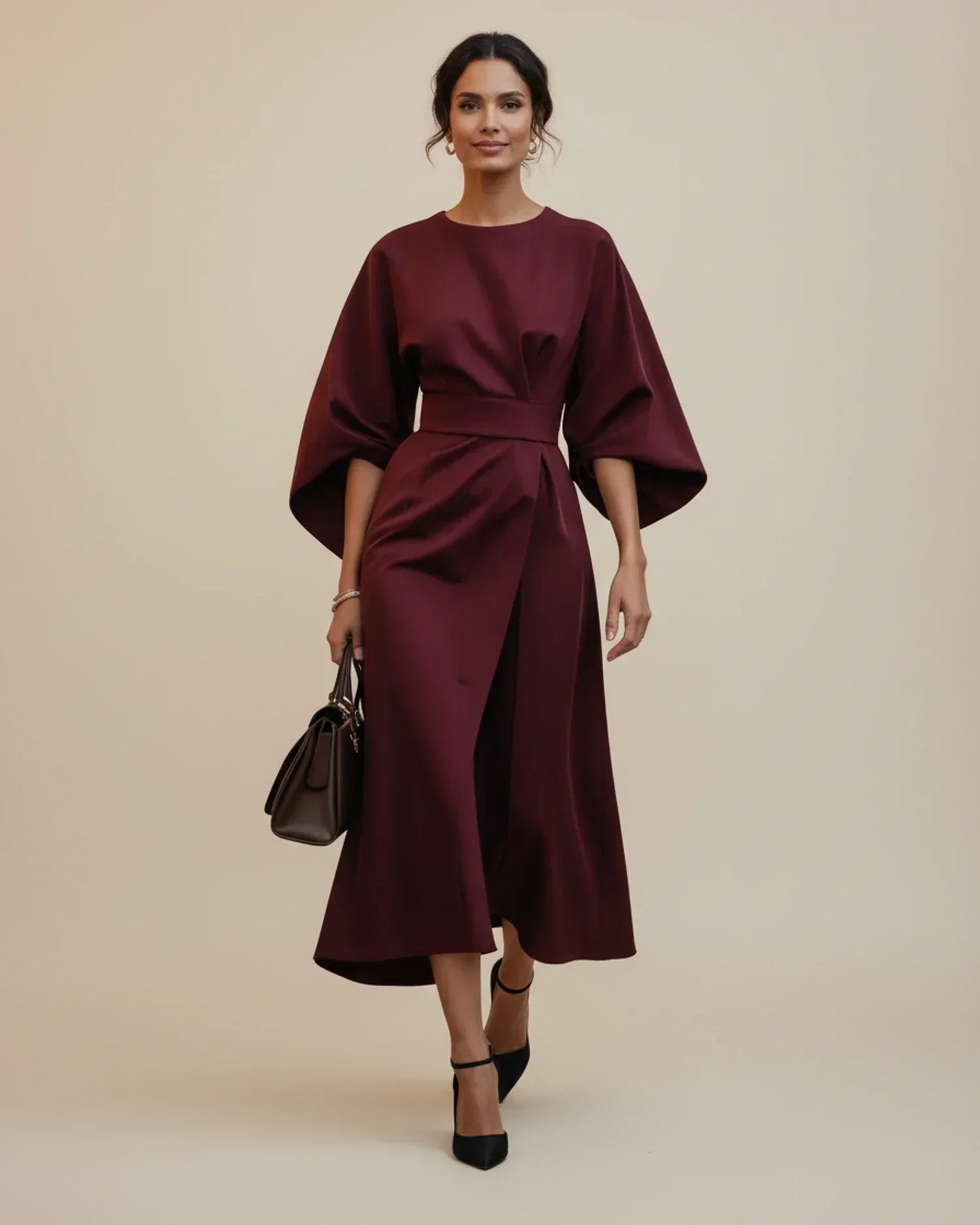 Selmira | Women’s Belted Wrap Dress
