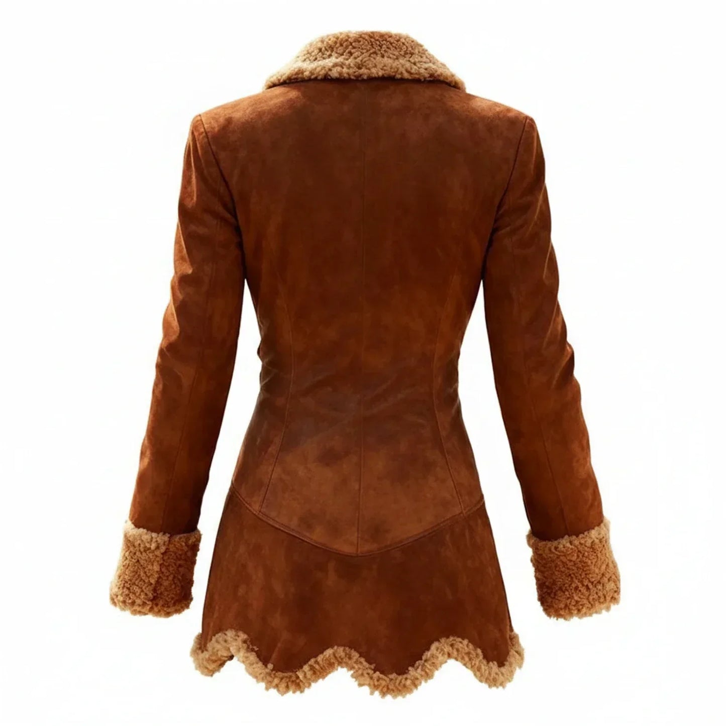 Hanney | Women’s Fur-Trim Fitted Coat