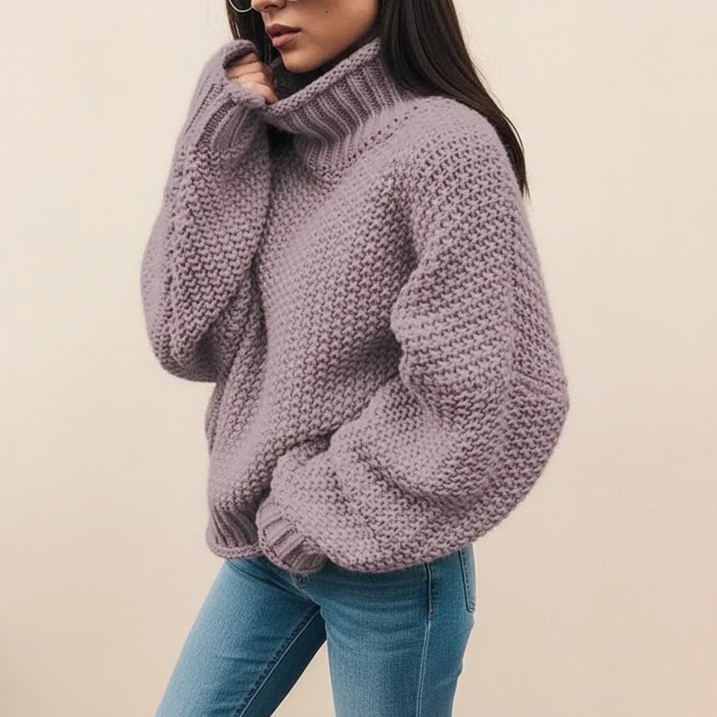 Marille | Women’s Oversized Chunky Knit Sweater