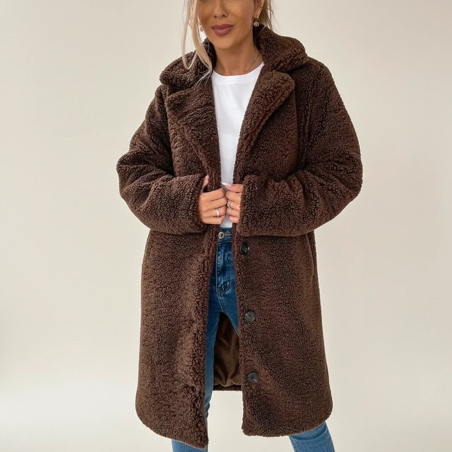 Isolde | Women’s Oversized Teddy Coat