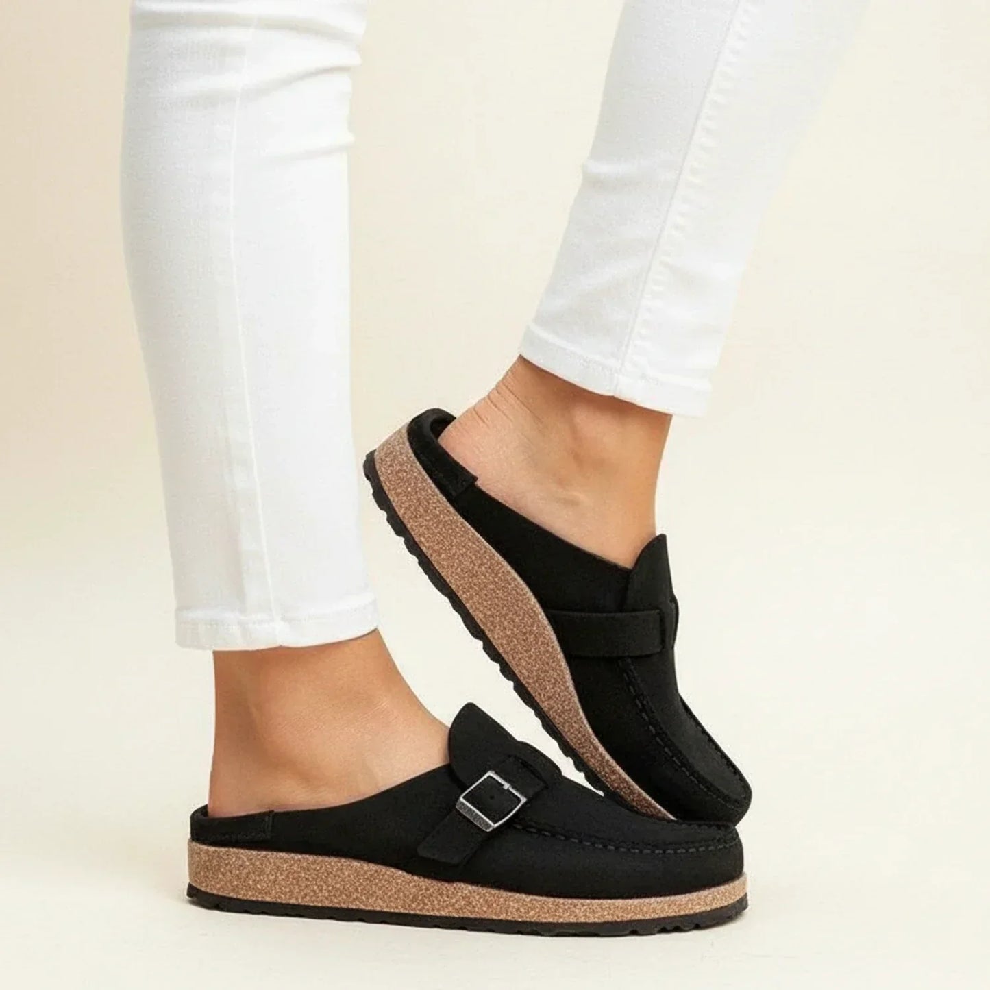Janine | Women’s Orthopedic Slip-On Mules