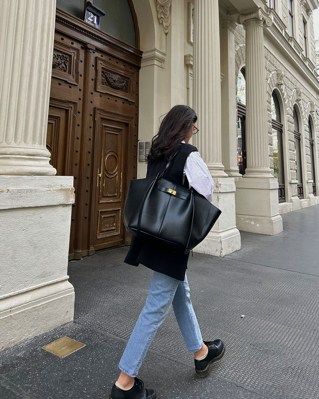 Uriah | Women’s Structured Shopper Bag