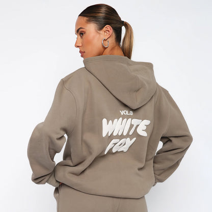 WhiteFox Set | Hoodie & Jogger Tracksuit Set