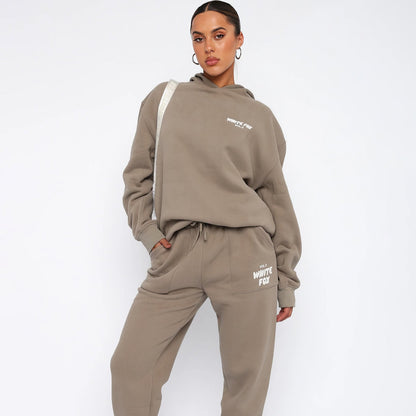 WhiteFox Set | Hoodie & Jogger Tracksuit Set
