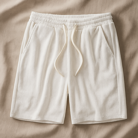 Tenley | Men’s Waffle Knit Drawstring Shorts